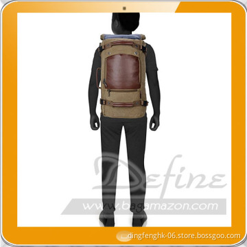 Men's Vintage Canvas Travel Duffel Shoulder Backpack